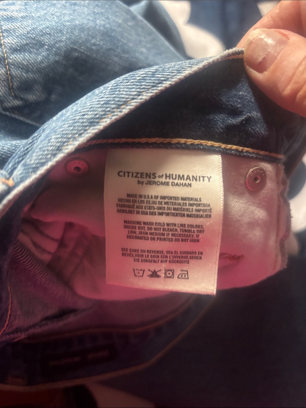 Citizens Of Humanity Light Blue Straight-Leg Jeans - Picture 11 of 11